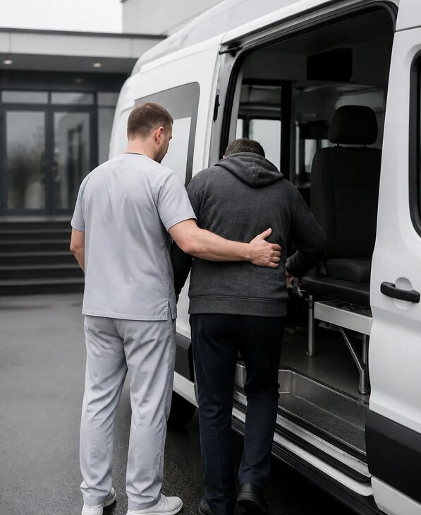 Организация медтранспортировки в Климовске от 5064 р. | Медзона