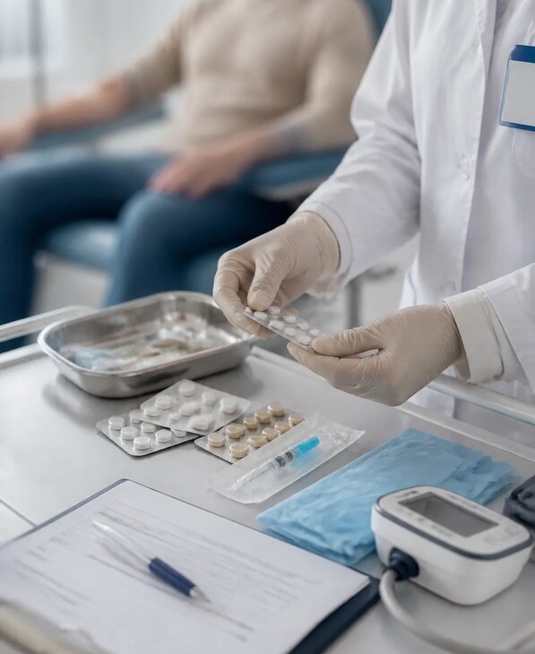 Медикаментозное лечение алкоголизма на дому в Климовске