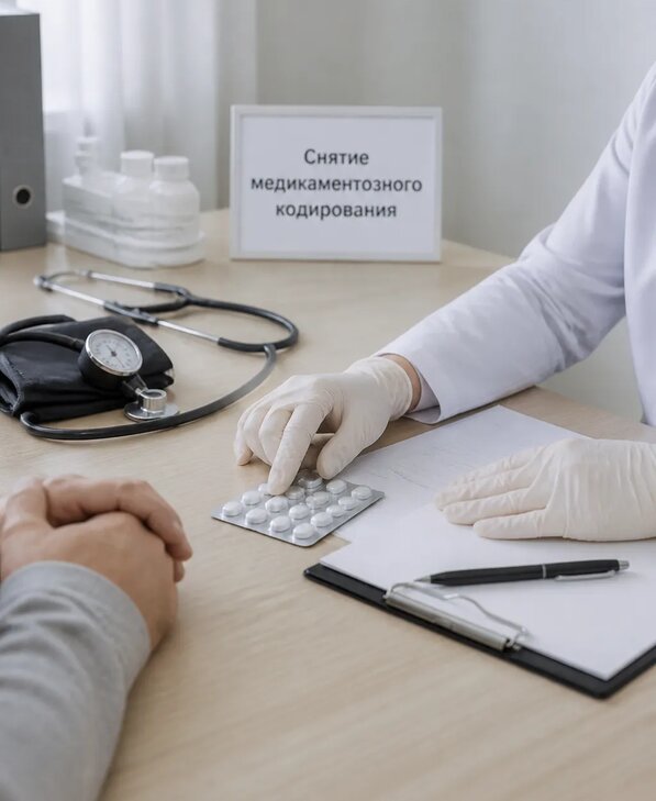 Снятие медикаментозного кодирования в Климовске от 5064 р. | Медзона